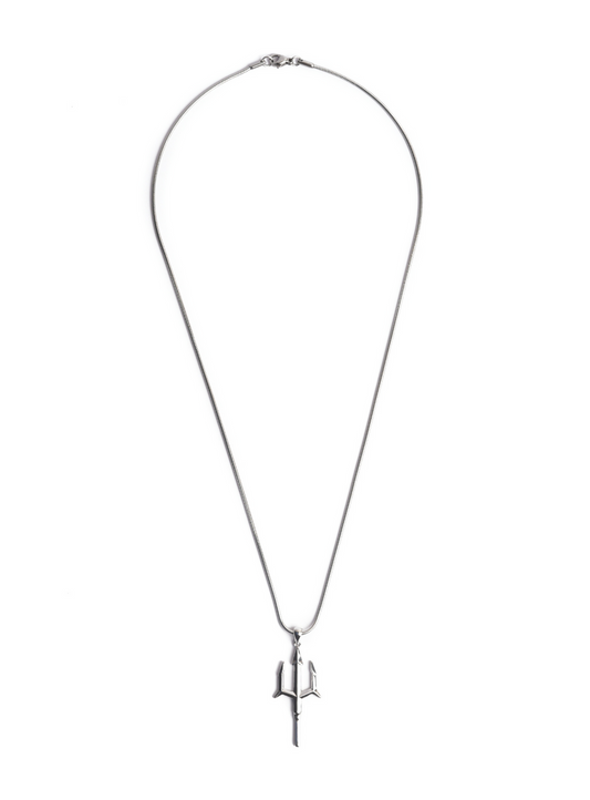 Trident Pendant with Chain