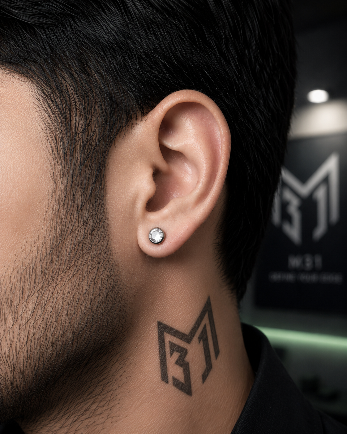 Shiro Pierced Stud (1pc-Pierced)