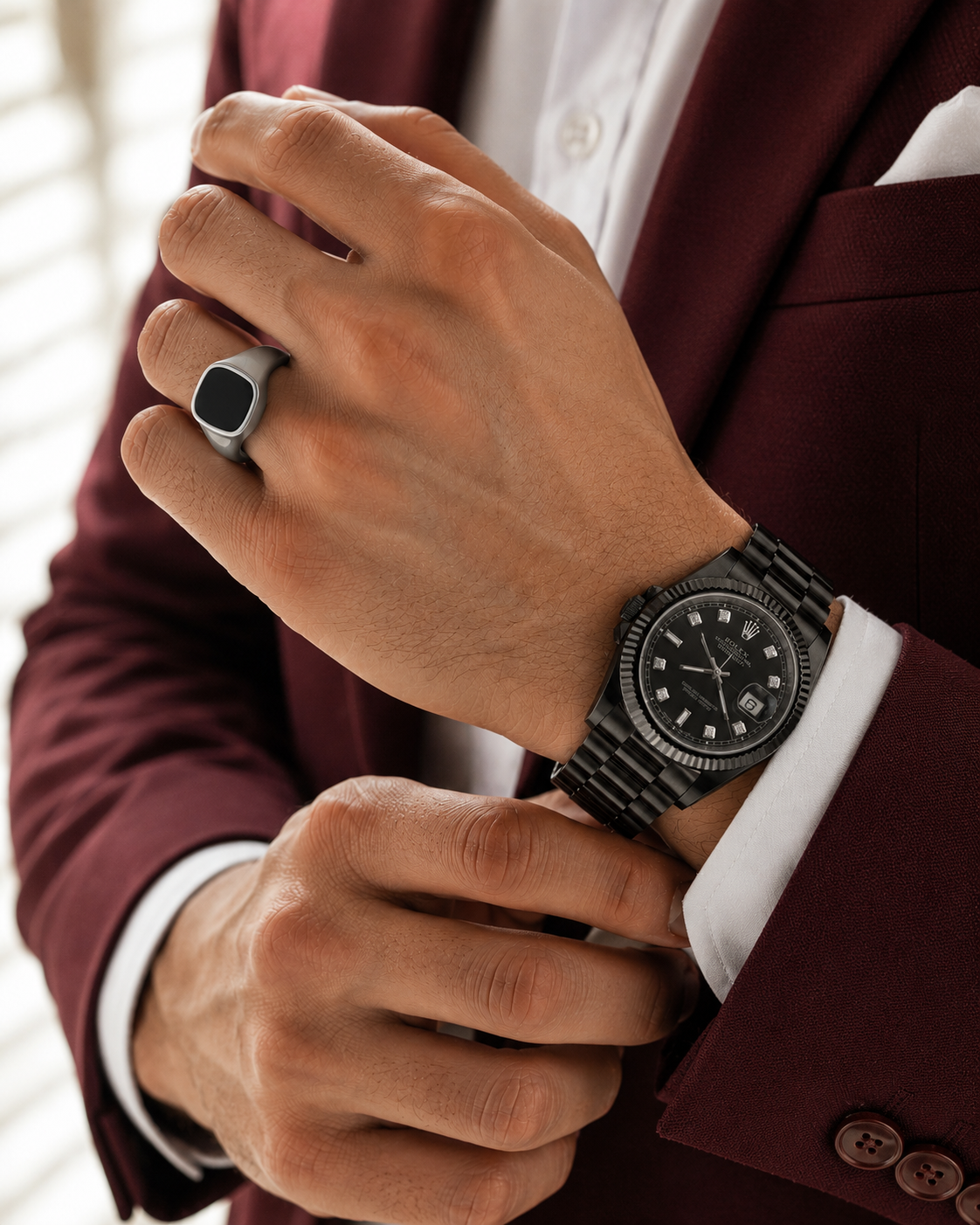 The M-31 Night Monarch Ring