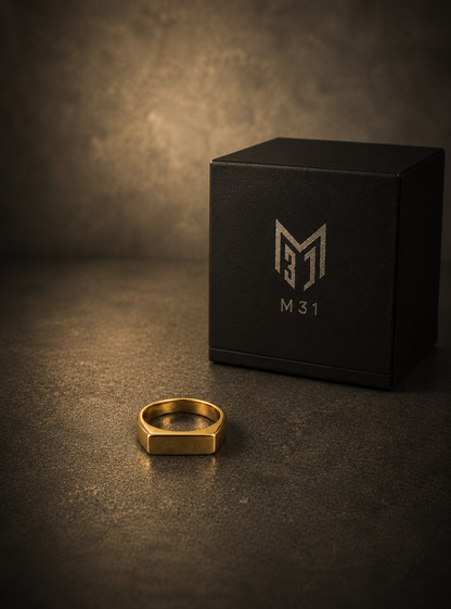 Golden Signet Ring