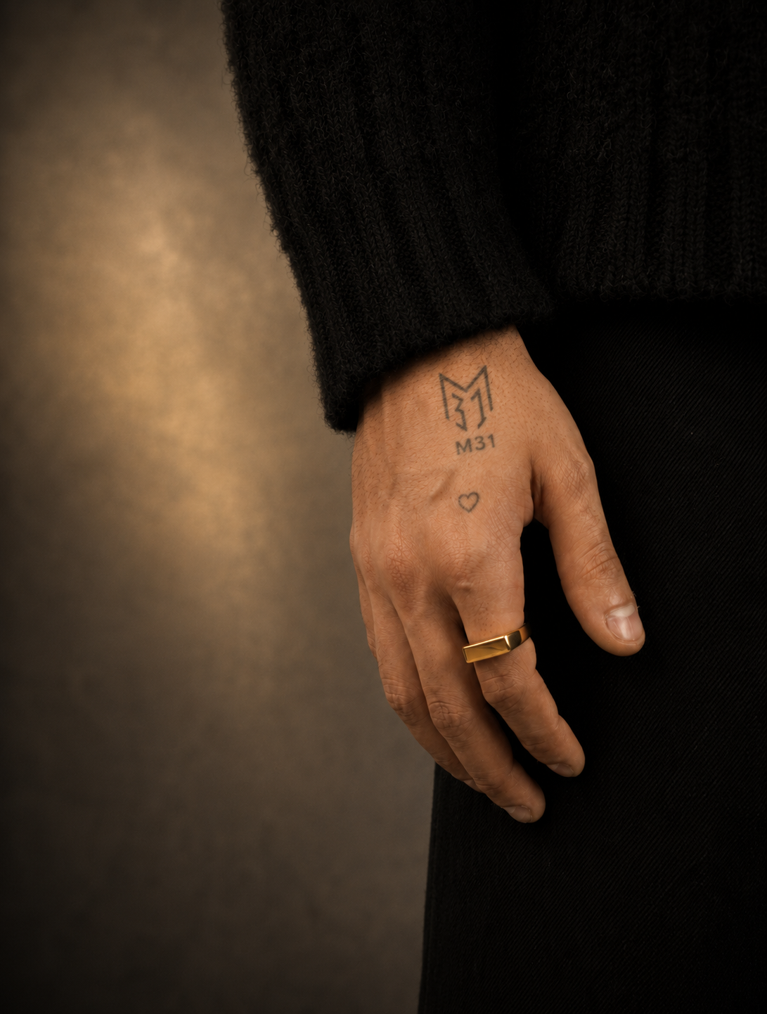 Golden Signet Ring