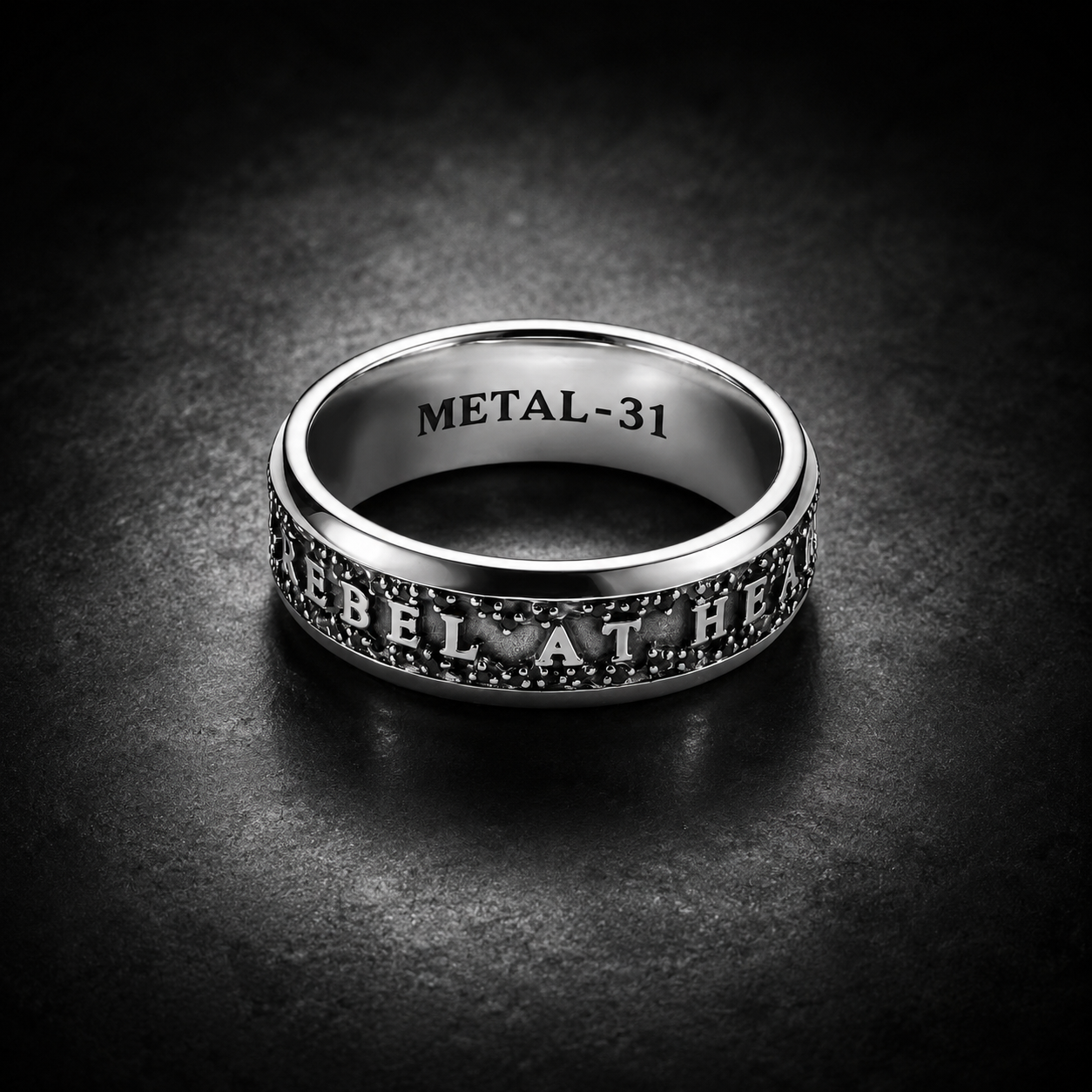 METAL-31 Rebel Aura Ring