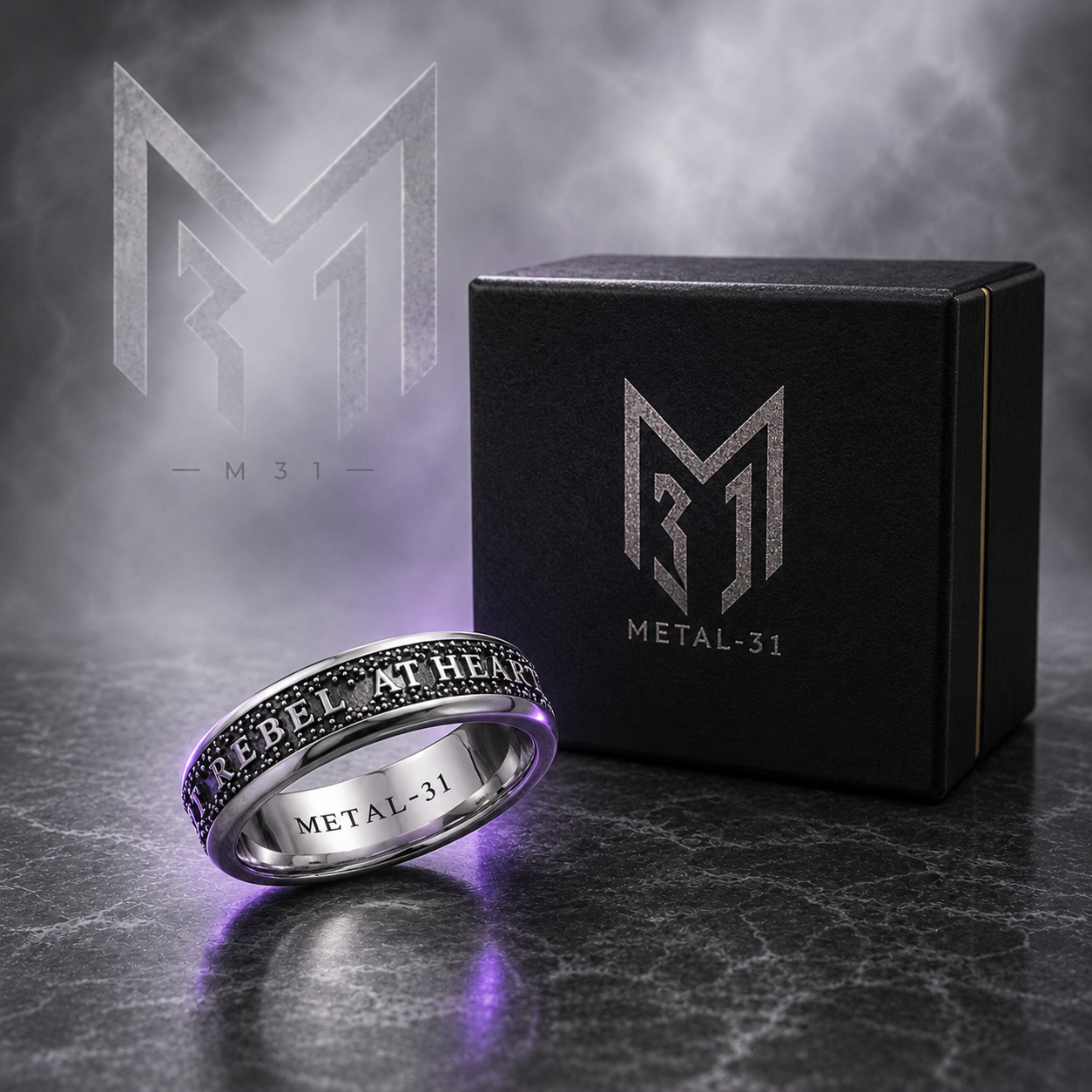 METAL-31 Rebel Aura Ring