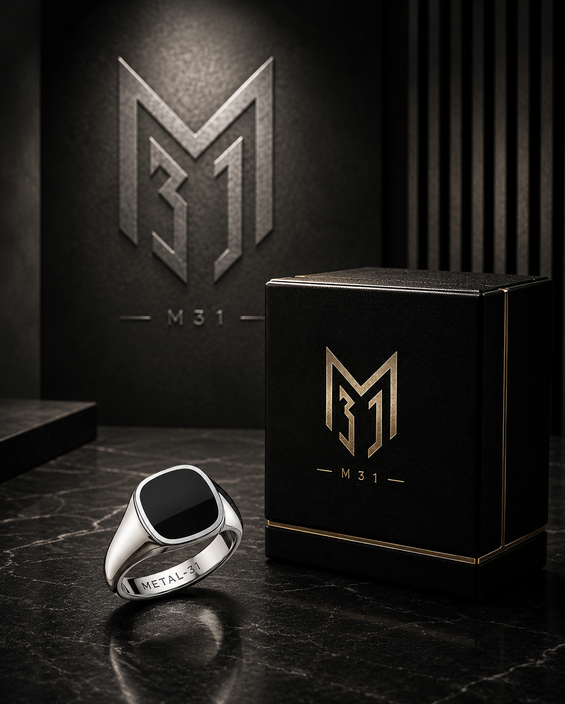 The M-31 Night Monarch Ring