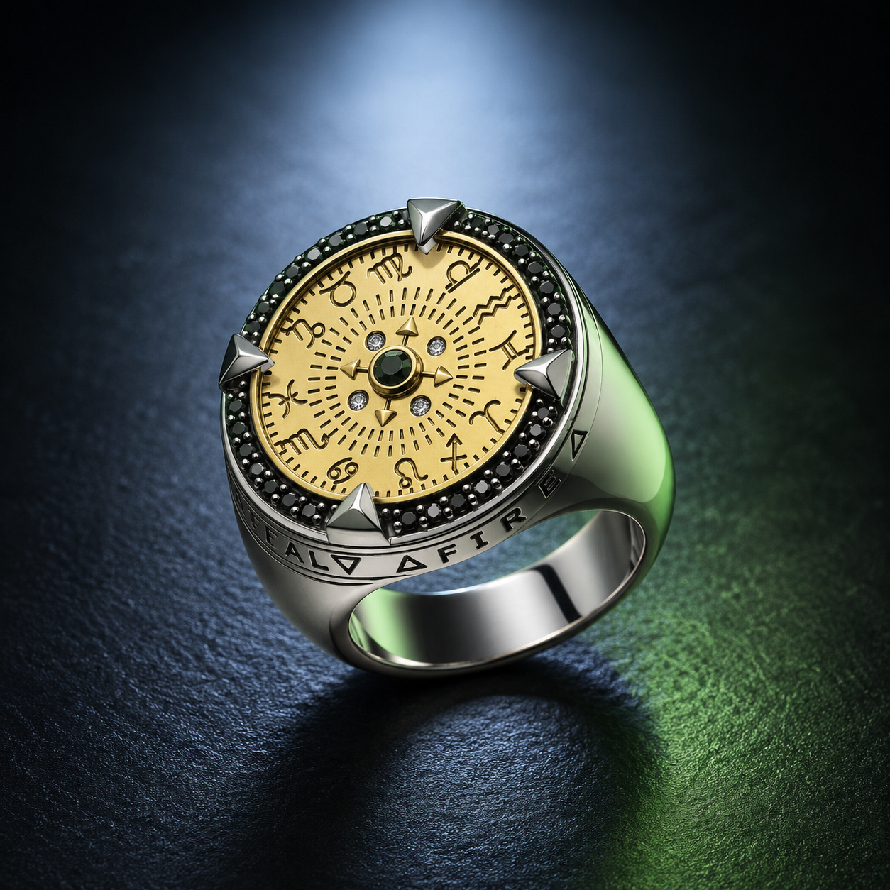 Metal - 31 Titan Zodiac Ring
