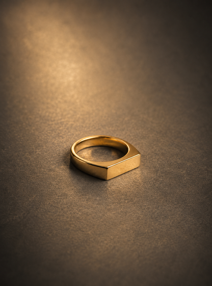 Golden Signet Ring